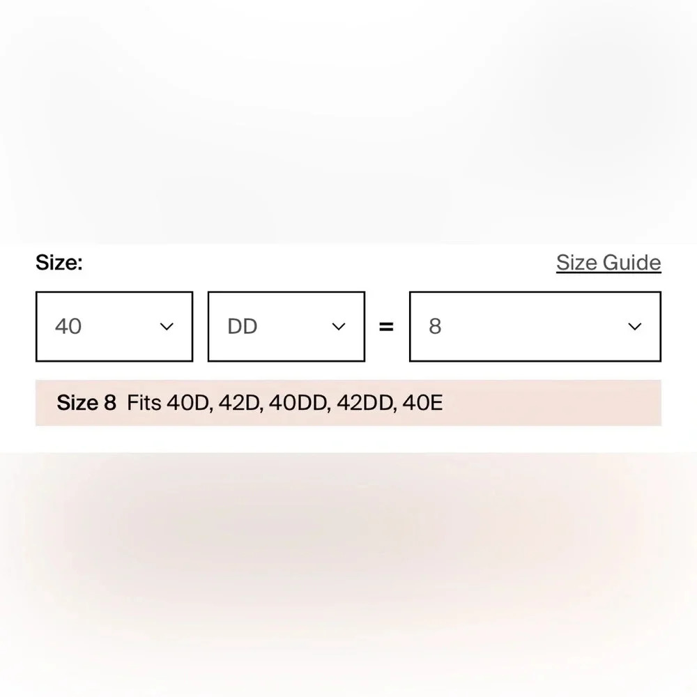 Knix WingWoman Bra COLOR GREEN (See pic) Size 8 Fits 40D, 42D, 40DD, 42D - Picture 2 of 5